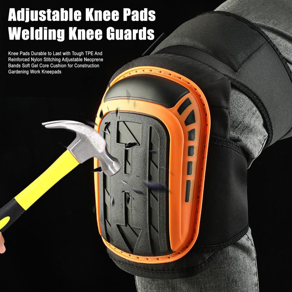 Knee Guard Hard - 1 Pair Construction Knee Pads Heavy