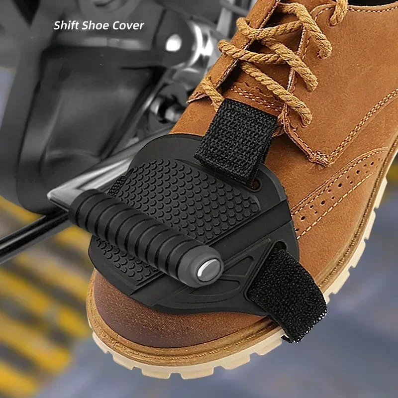 Motorcycle Gear Boots - Motorcycle Shift Pad Gear Shoes Protective