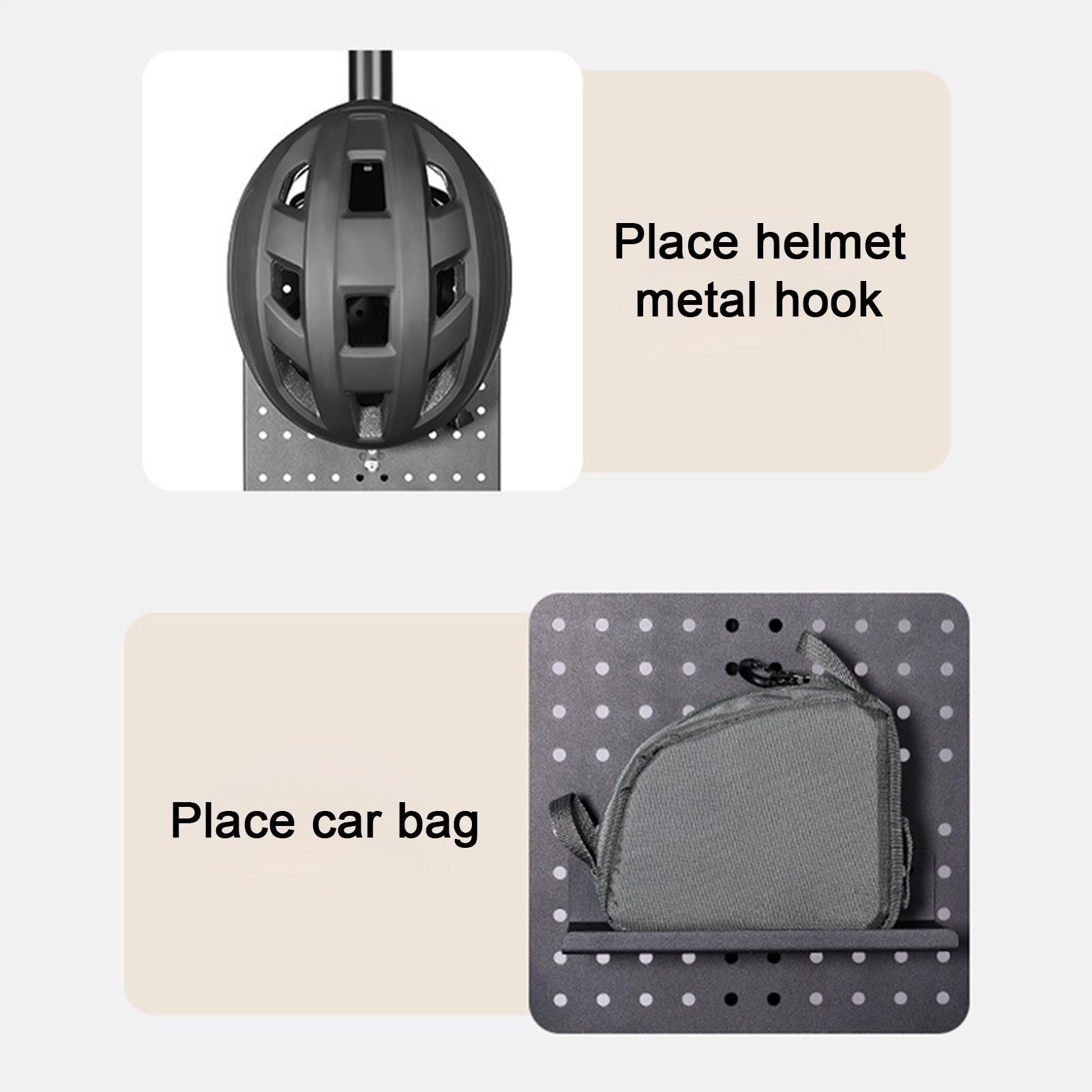 Motorcycle Gear Kitchener - Peg Board Display Stand Bike Gear