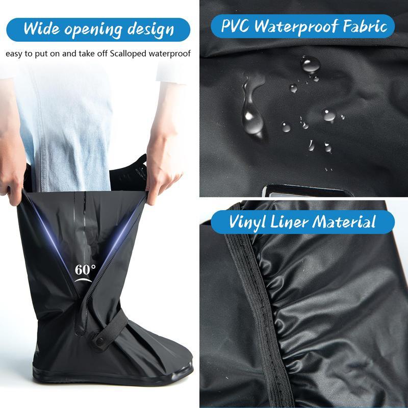 2XL Waterproof Rain Boot Cover – обзор и цена Motorcycle Gear Boots
