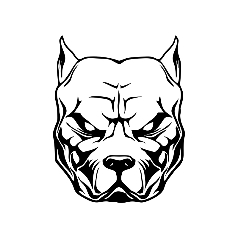 Motorcycle Sticker dog pattern – обзор и цена Motorcycle Gear Dogs