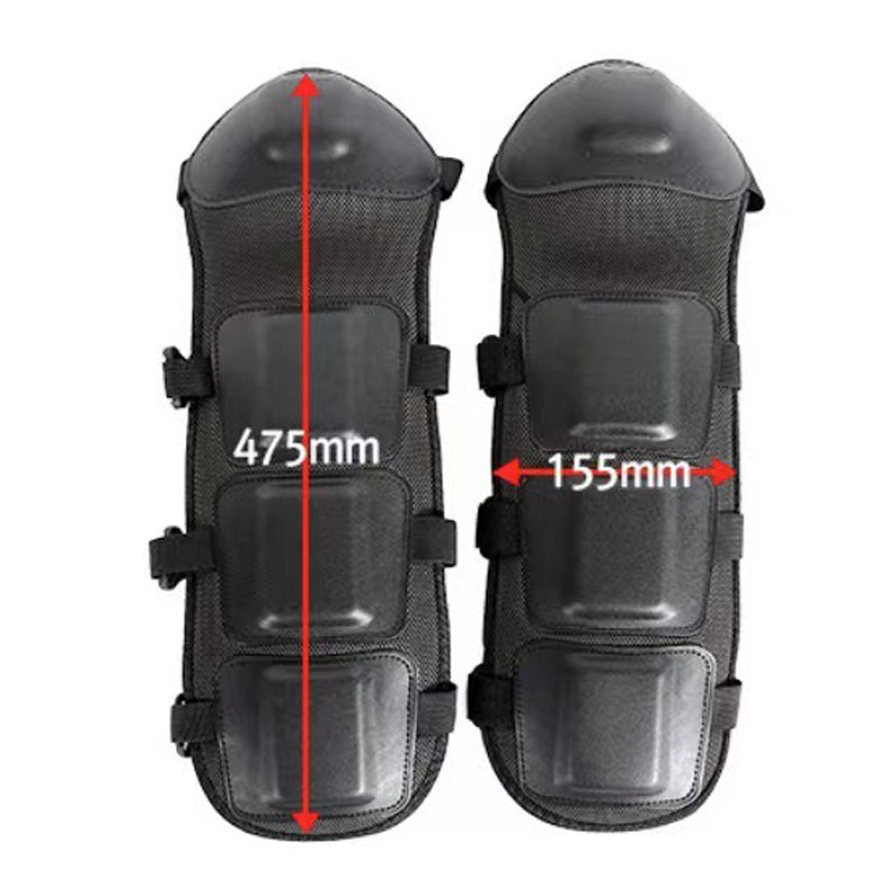 2Pcs Black Leg Protector With  – обзор и цена Knee Guard Hard