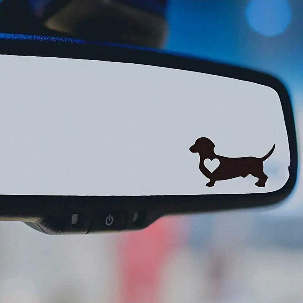 1 Pack Shape Dachshund Car Sti – обзор и цена Motorcycle Gear Dogs