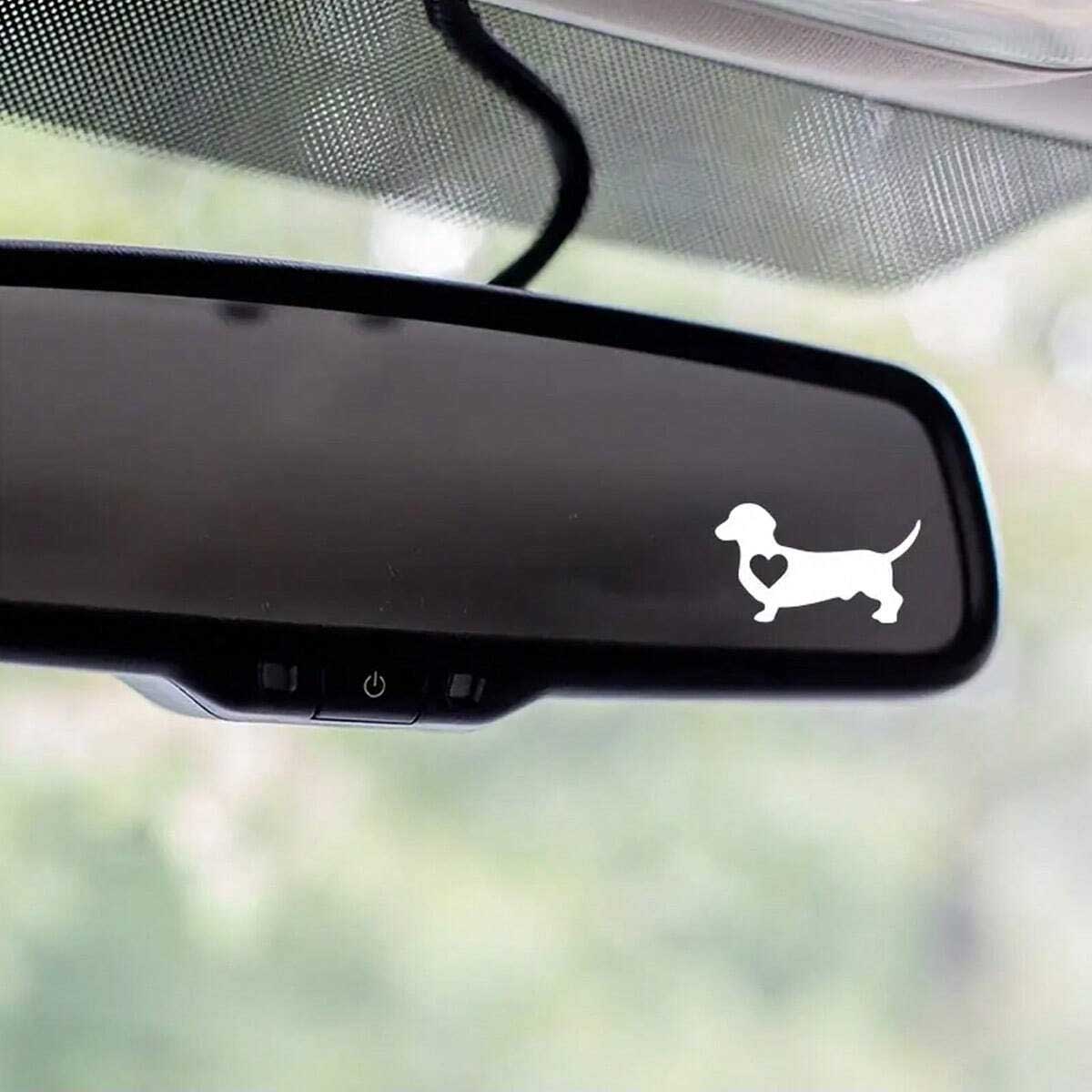 1 Pack Shape Dachshund Car Sti – обзор и цена Motorcycle Gear Dogs