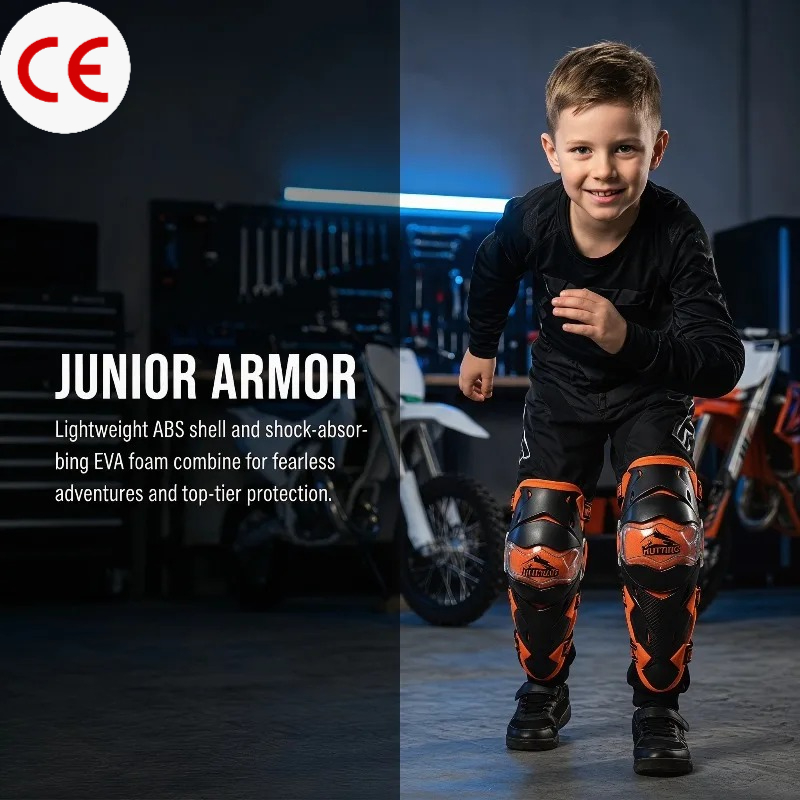 KN01H Kids Youth Motorcycle Of – обзор и цена Knee Guard Hard