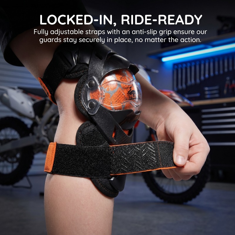 KN01H Kids Youth Motorcycle Of – обзор и цена Knee Guard Hard