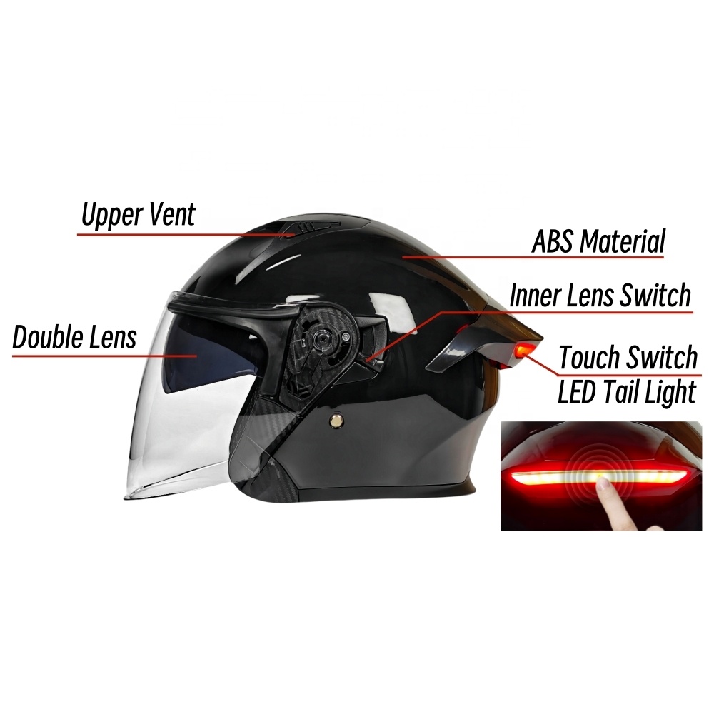 Double Lens LED Tail Light Mot – обзор и цена Motorcycle Gear Helmets
