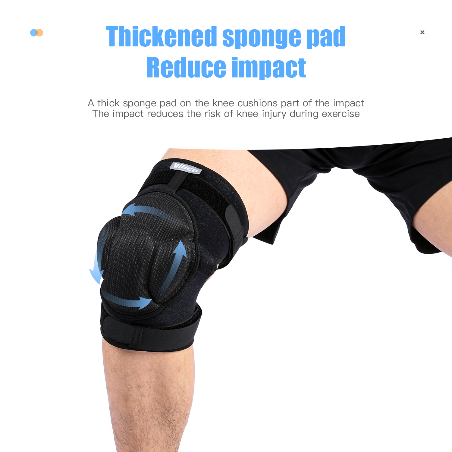 Adjustable hard shell knee pad – обзор и цена Knee Guard Hard