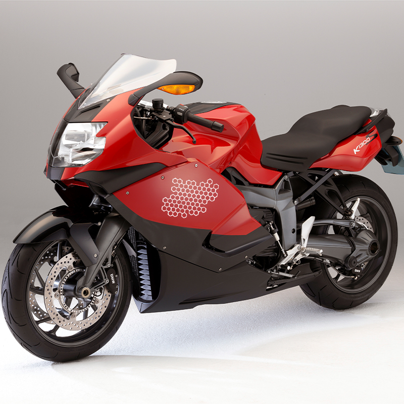 Motorcycle Sticker Honeycomb H – обзор и цена Motorcycle Gear Helmets