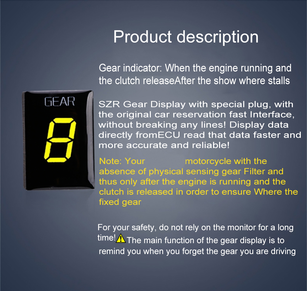 Motorcycle Gear Indicator For  – обзор и цена Motorcycle Gear Ratio