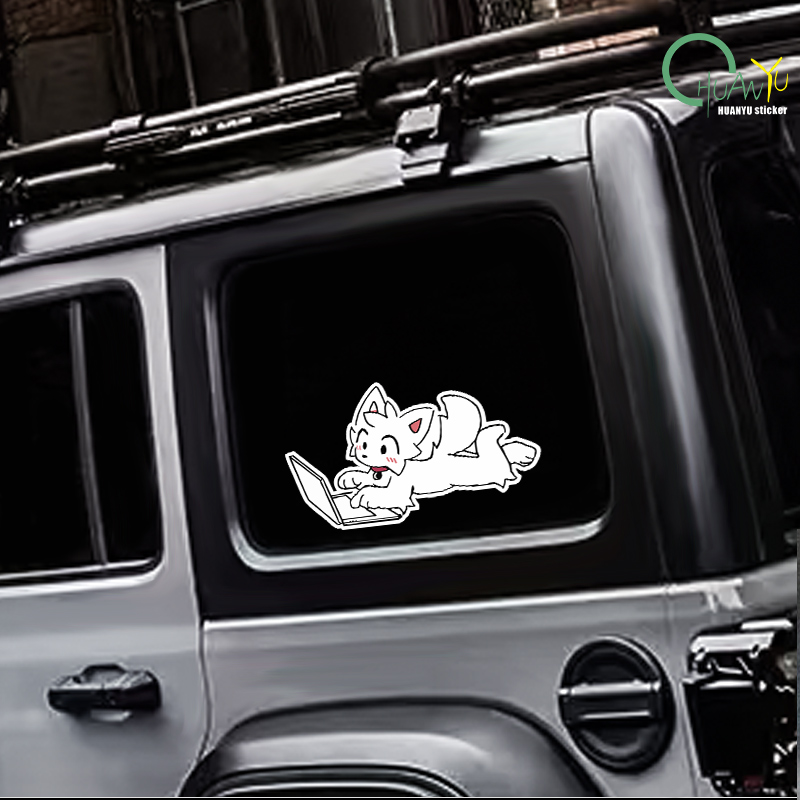 Cartoon anime dog reflective c – обзор и цена Motorcycle Gear Dogs