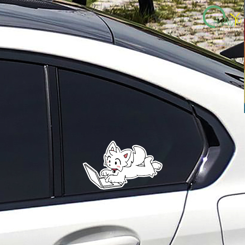 Cartoon anime dog reflective c – обзор и цена Motorcycle Gear Dogs