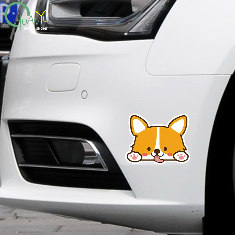 Car Cartoon Car Sticker Corgi  – обзор и цена Motorcycle Gear Helmets