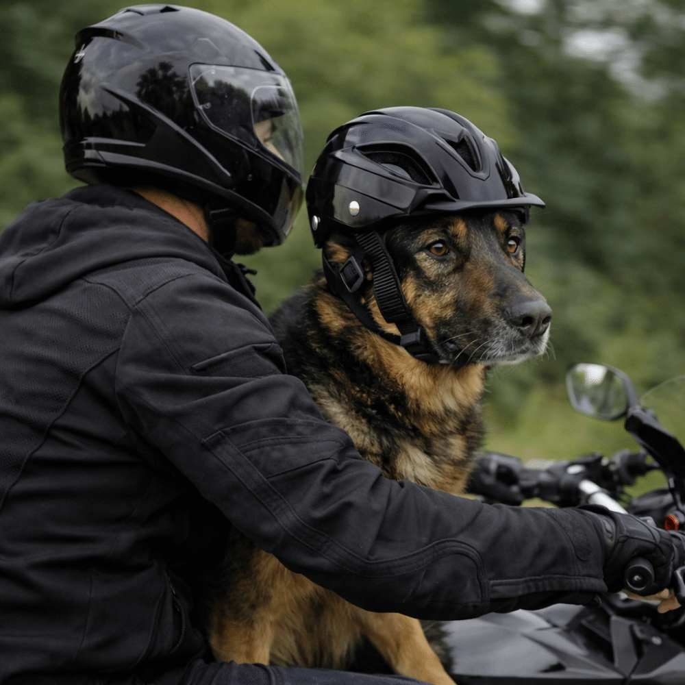 Pet Headgear Adjustable Dog He – обзор и цена Motorcycle Gear Dogs