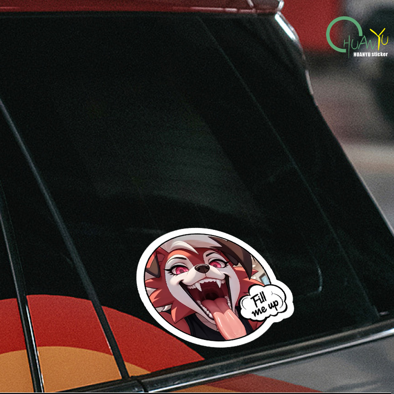 Car sticker fox dog head perso – обзор и цена Motorcycle Gear Dogs