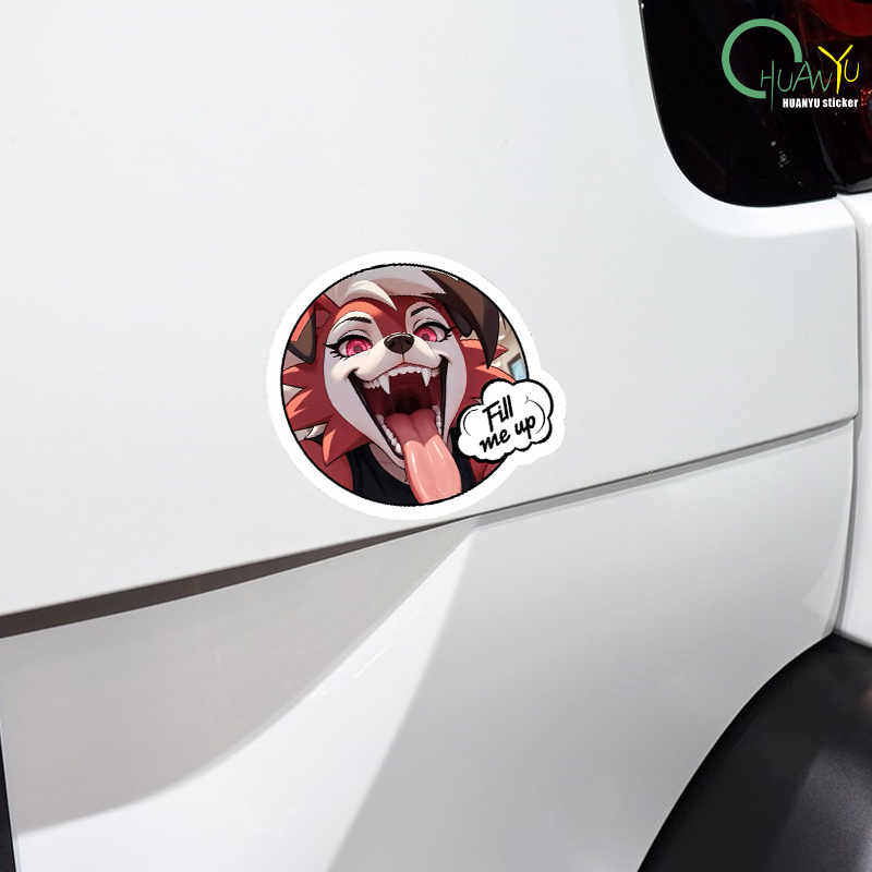 Car sticker fox dog head perso – обзор и цена Motorcycle Gear Dogs