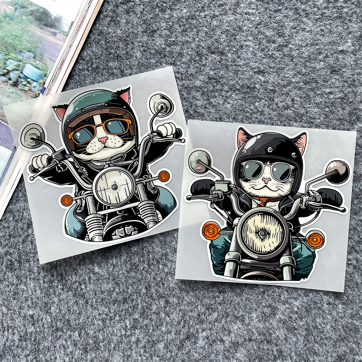 Retro Eagle/Cat/Dog Sticker Re – обзор и цена Motorcycle Gear For Dogs